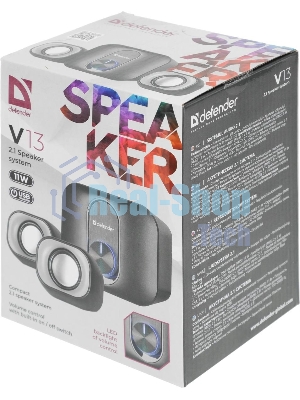 Акустическая система Defender V13 черный 0.59 кг