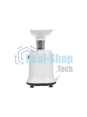 Мясорубка электрическая Sakura SA-6420SW белый, 1500 Вт, 1.4 кг/мин, реверс, защита от перегрузки, насадки - 4