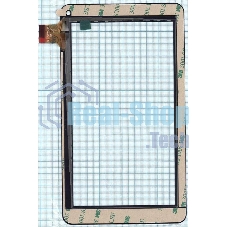 Сенсорное стекло (тачскрин) GF7033A2-PG, черное