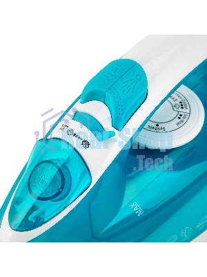 Утюг Vitek 8307-VT-01 2400 Вт бирюзовый/белый