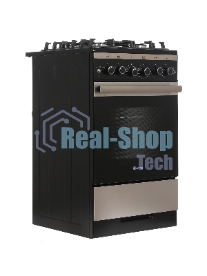 Плита газовая Gefest 5500-02 0069 серебристый/черный, конфорок 4 шт, духовка 52 л, 50 см x 85 см x 58.5 см