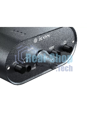 Микрофонный предусилитель 110906A2052 Icon MobilePre со встроенным Li-Ion аккумулятором