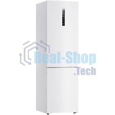 Холодильник Haier C2F637CWMVU1 белый, двухкамерный, 278/108л, морозилка снизу, No Frost
