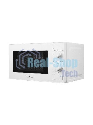 Микроволновая печь General Electronics GE-MS620W белый, 20 л, 700 Вт, переключатели — поворотный механизм