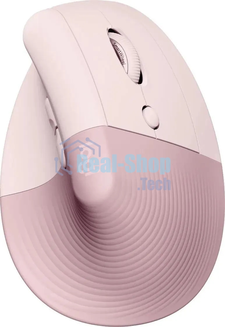 Мышь беспроводная Logitech Lift розовый, 4000 dpi, радиоканал, Bluetooth, USB, кнопки - 6