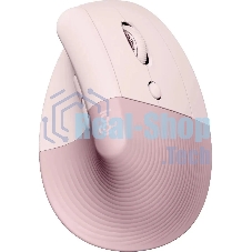 Мышь беспроводная Logitech Lift розовый, 4000 dpi, радиоканал, Bluetooth, USB, кнопки - 6