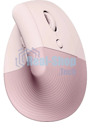 Мышь беспроводная Logitech Lift розовый, 4000 dpi, радиоканал, Bluetooth, USB, кнопки - 6