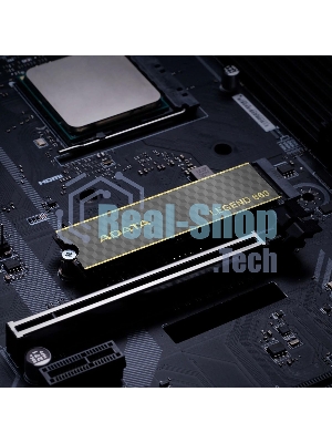 Накопитель SSD ADATA LEGEND 860, 2Tb, PCIe 4.0 x4, M.2 2280, NVMe, R/W 6000/5000, с радиатором