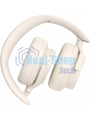 Беспроводные/проводные наушники Edifier H9 слоновая кость, полноразмерные, Bluetooth + проводной, активное шумоподавление