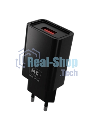 Сетевое зарядное устройство MORE CHOICE (4620202555700) NC07m СЗУ 1USB 2.0A для micro, черный