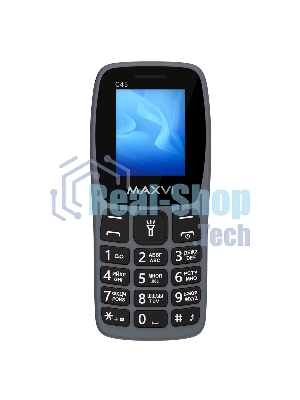 Мобильный телефон Maxvi C45 серый