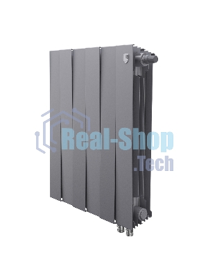 Радиатор биметаллический Royal Thermo PianoForte 500 Серебристый VR80 - 6 секц.