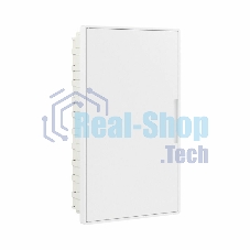 Щиток встраиваемый FRAME DKC F36B1WW 36мод. с бел. дверцей с 4 шинами PEN (2шт на 8 отверст. и 2шт на 10 отверст.) белый