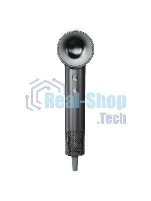Фен Haier HHD-603 графитовый, 1600 Вт, компактный, ионизация