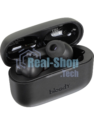 Наушники TWS A4Tech Bloody M30 черный, внутриканальные, Bluetooth