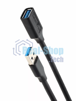 Кабель удлинительный USB3.0 Am-Af 5m Telecom черный (TUS708-5M)