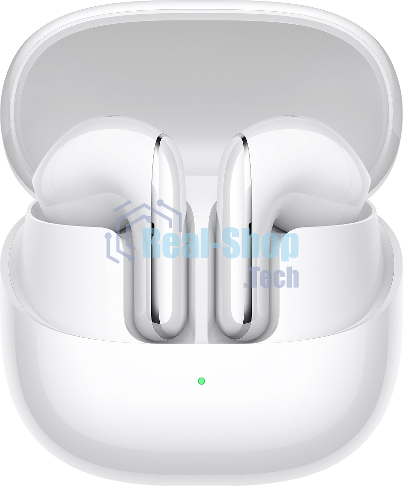 Наушники TWS Xiaomi Buds 5 белый, вкладыши, Bluetooth, активное шумоподавление, до 6 ч