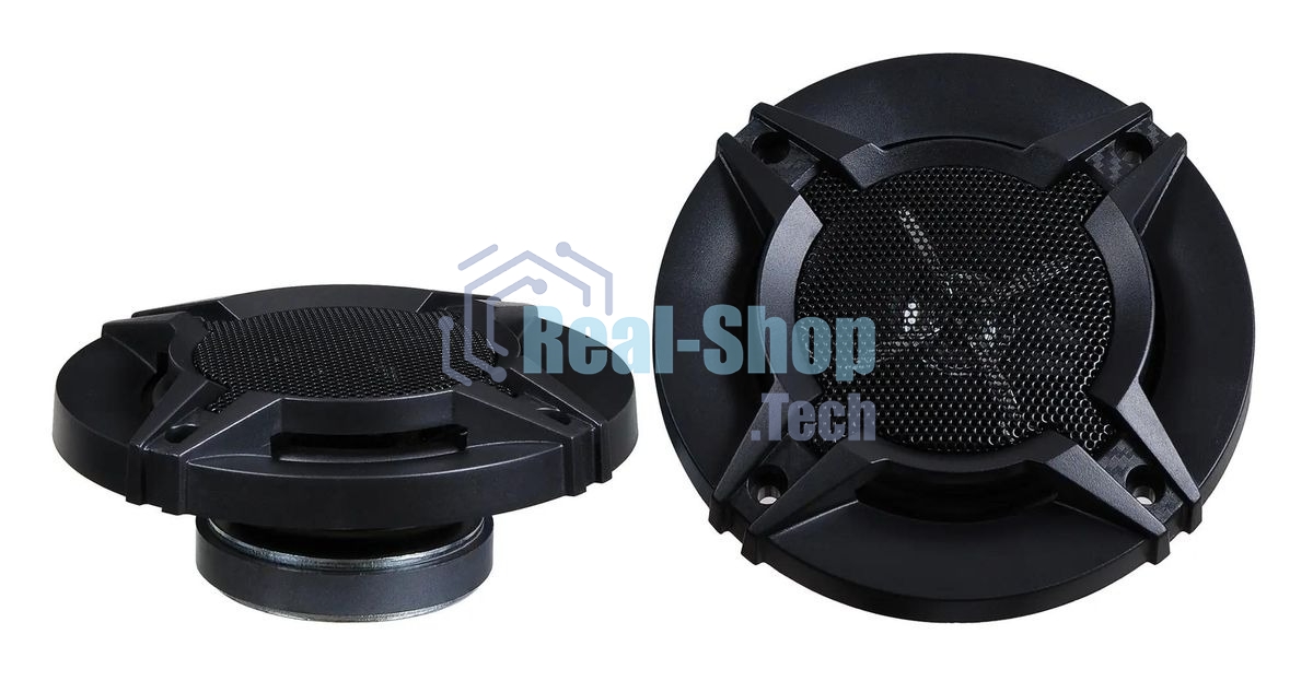 Колонки автомобильные Digma DCA-T402 180Вт 86дБ 4Ом 10см (4дюйм) (ком.:2кол.) коаксиальные двухполосные
