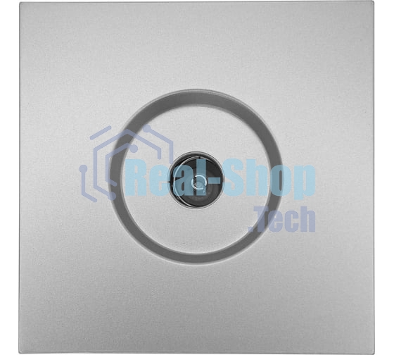 Розетка ТВ оконечная СП ZIMA IP20 серый матовый LEZARD 704-7488-130