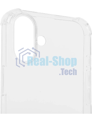 Чехол (клип-кейс) BoraSCO для Apple iPhone 16 Plus Bumper Case прозрачный (73520)