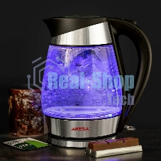 Чайник Aresa AR-3441 220-240В, 50 Гц, 2000 Вт, 1.7 л