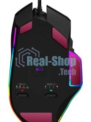 Мышь проводная A4Tech Bloody W95 Max черный, 12000 dpi, USB, кнопки - 10