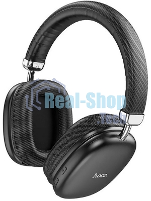 Беспроводные/проводные наушники Hoco W35 черный, полноразмерные, Bluetooth + проводной, до 40 ч