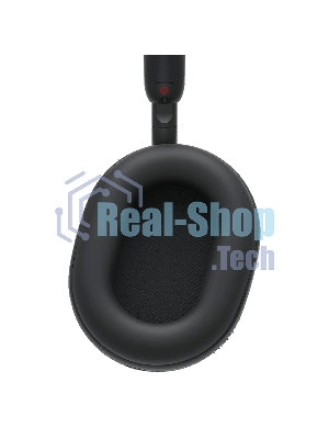 Беспроводные/проводные наушники Sony WH-1000XM5 черный, полноразмерные, Bluetooth + проводной, активное шумоподавление, до 30 ч