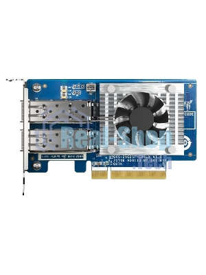 Двухпортовая сетевая карта QNAP Expansion Card 25 GbE SFP28, PCIe Gen4 x8