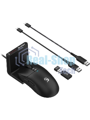Мышь беспроводная/проводная A4Tech Bloody R72 Pro Duo черный, 26000 dpi, радиоканал, USB/USB-C, кнопки - 7