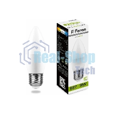 Лампа светодиодная Feron LB-570 9W 230V E27 4000K