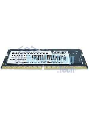 Оперативная память Patriot Signature, DDR5, 8GB (1x8 GB), 5600 MHz, CL46, SO-DIMM