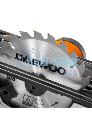 Пила циркулярная DAEWOO DAS 1500-190 1500Вт 4800об/мин