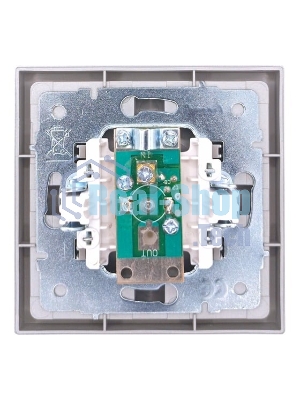 Розетка ТВ оконечная СП ZIMA IP20 серый матовый LEZARD 704-7488-130