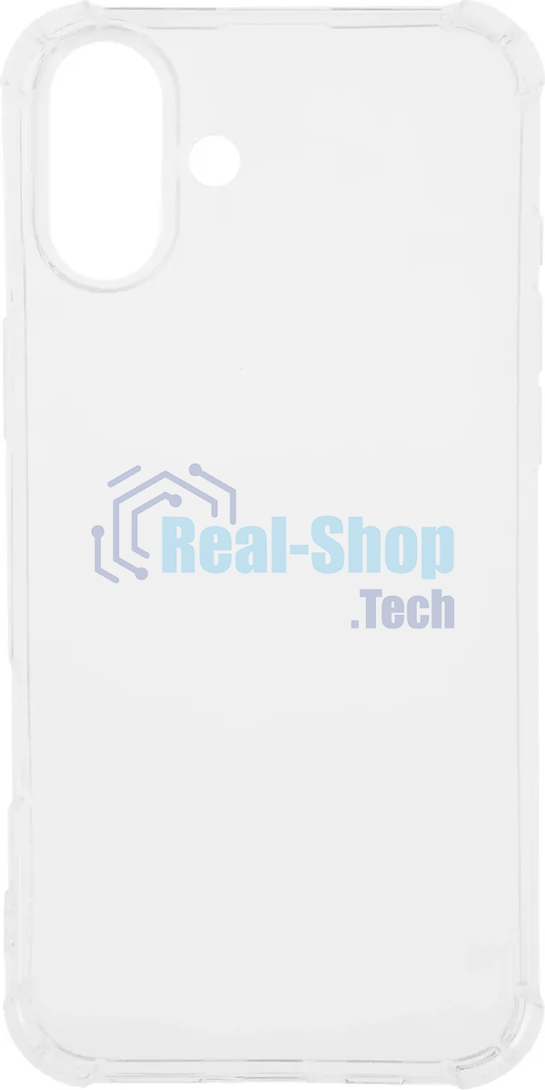 Чехол (клип-кейс) BoraSCO для Apple iPhone 16 Plus Bumper Case прозрачный (73520)