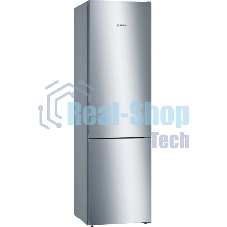Холодильник Bosch KGN39UL30U серебристый металлик двухкамерный 279/87л морозилка снизу, No Frost