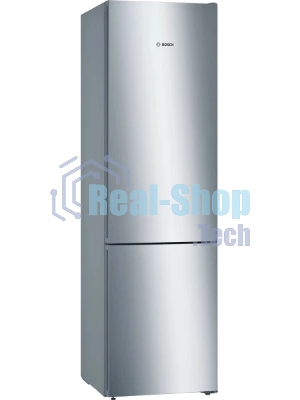 Холодильник Bosch KGN39UL30U серебристый металлик двухкамерный 279/87л морозилка снизу, No Frost
