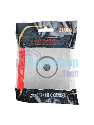 Розетка ТВ оконечная СП ZIMA IP20 серый матовый LEZARD 704-7488-130