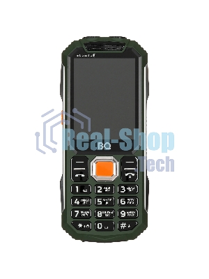 Мобильный телефон BQ 2817 Tank Quattro Power зеленый
