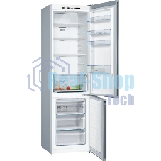 Холодильник Bosch KGN39UL30U серебристый металлик двухкамерный 279/87л морозилка снизу, No Frost