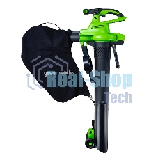 Воздуходув-Садовый Пылесос аккумуляторный GreenWorks GD40BVIIk4, 40V, бесщеточный, c 1хАКБ 4Ач и ЗУ (2406907UB)