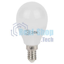 Лампа светодиодная ЭРА Б0032988 STD LED P45-11W-840-E14 11 Вт шар нейтральный белый свет
