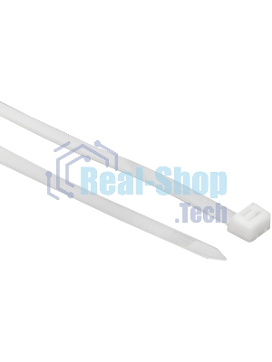 Хомут кабельный 4.8х250 нейл. бел. (уп. 100 шт) EKF plc-c-4.8x250
