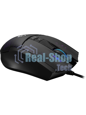 Мышь проводная A4Tech Bloody L65 Max черный/фиолетовый, 12000 dpi, USB, кнопки - 7