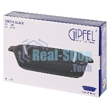 Форма для запекания MATTE BLACK квадратная 29,5x25,5x6,9см, жаропрочная керамика