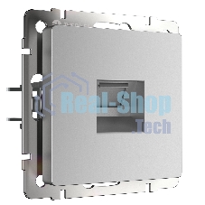 Розетка Ethernet RJ-45 (серебряный)
