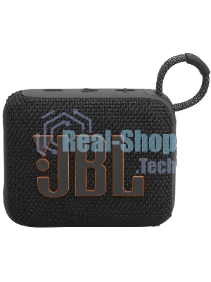 Колонка порт. JBL Go 4 черный/оранжевый 4.2W 1.0 BT