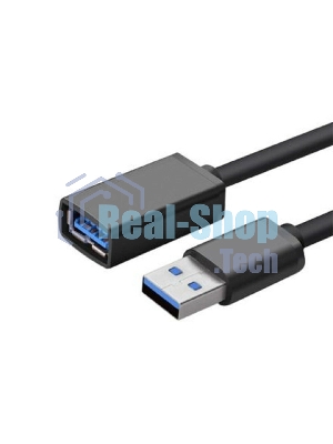 Кабель Bion удлинительный USB 3.0 AM/AF, 3 м, черный BXP-CCP-USB3-AMAF-030M