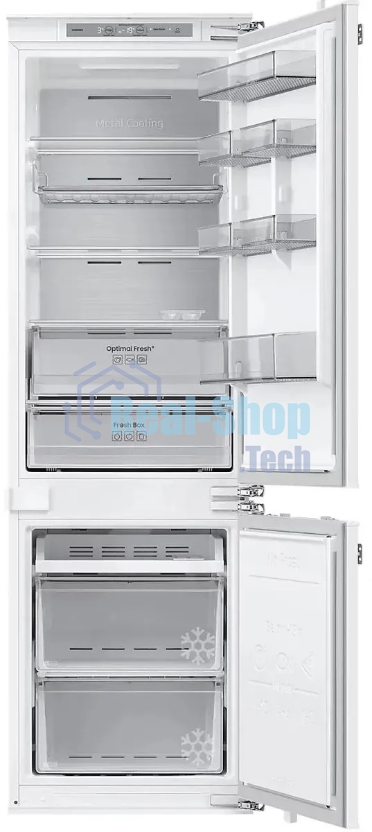 Встраиваемый холодильник Samsung BRB80F26ACF0EO 2-хкамерн. инвертер