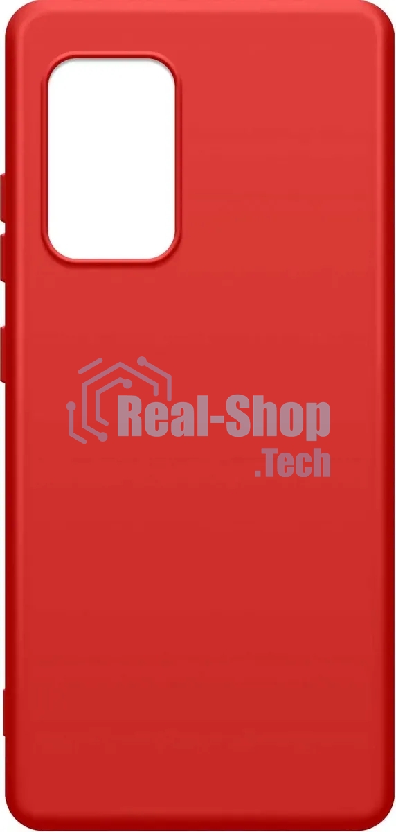 Чехол (клип-кейс) BORASCO Microfiber Case, для Samsung Galaxy A52, красный